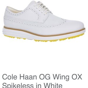 New upper leather Cole Haan white size women’s 10.5